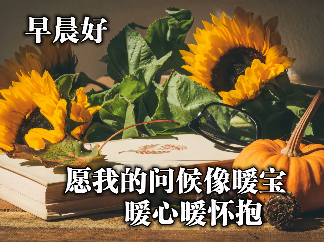 最新的早上问好祝福图片带字，最真诚的早安问候美图图片