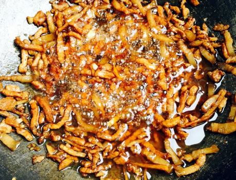 图片[5]-扁豆炒肉丝的做法步骤图-起舞食谱网