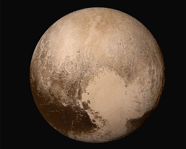 曾经的第九大行星冥王星，个头还没有月亮大，水量却比地球还多