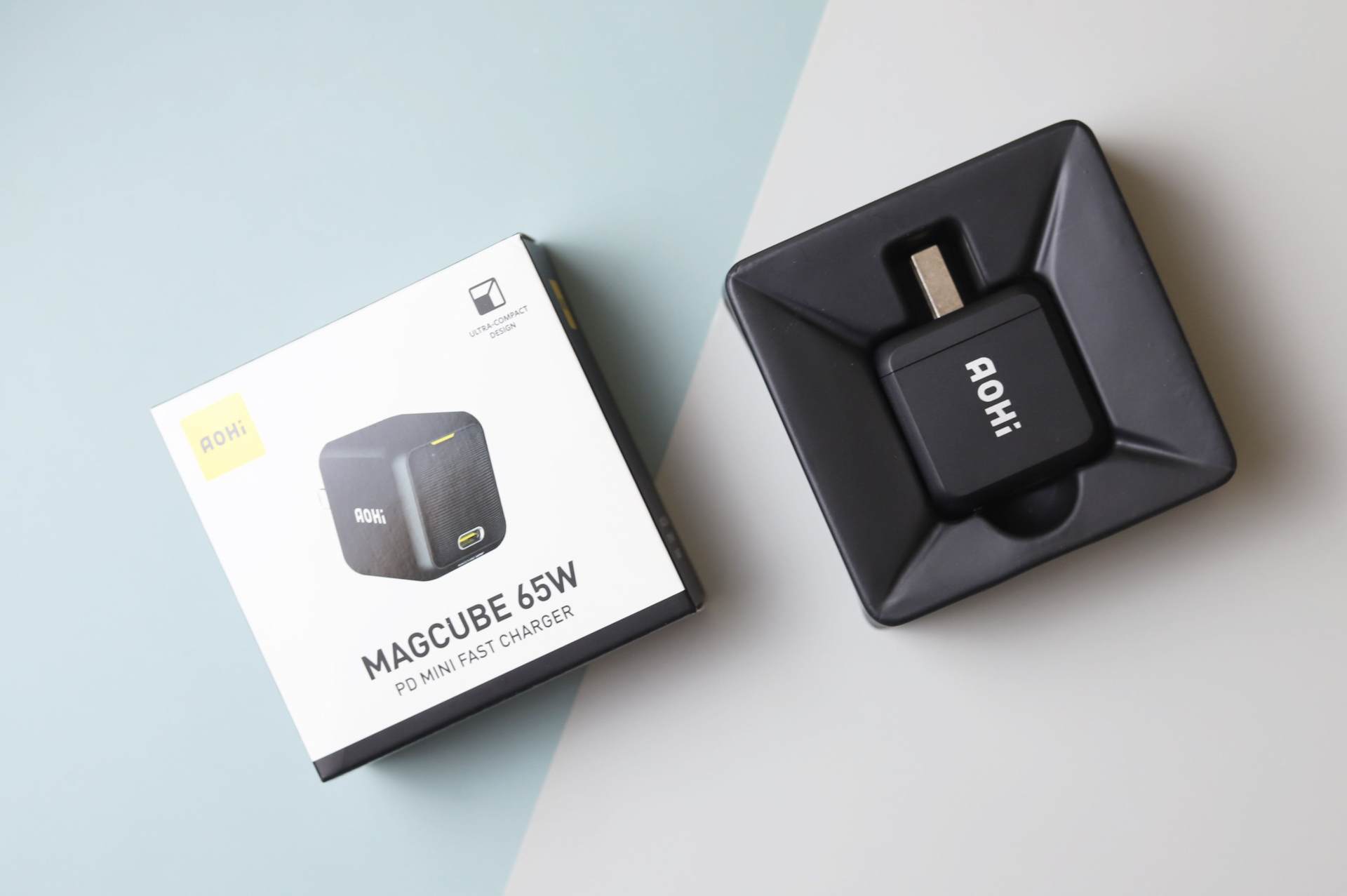 Aohi Magcube 65W氮化镓充电头评测：小体积大功率，笔电充的蹭蹭的
