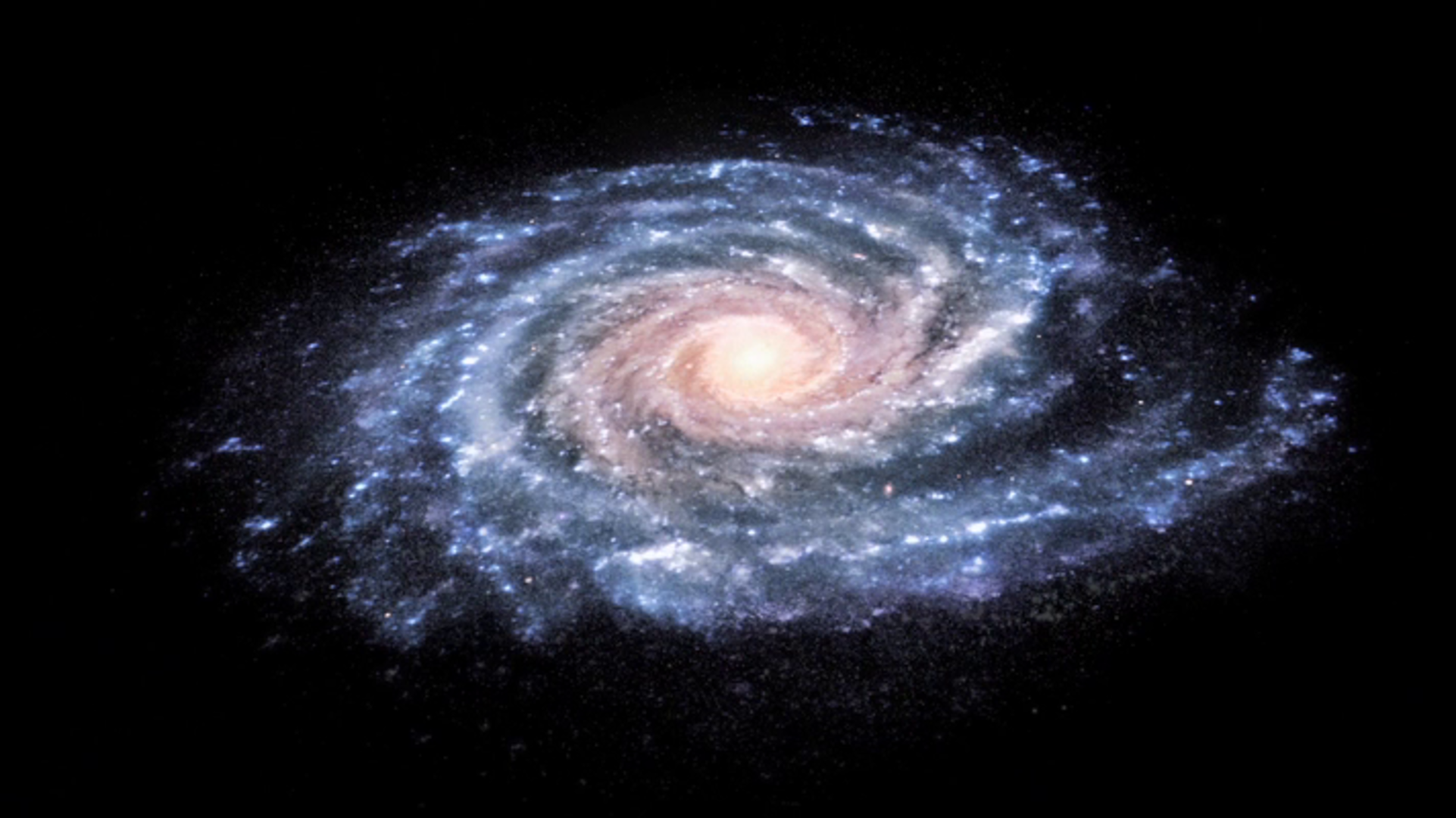 人类正在重新认识银河系，比数十亿年前更加巨大，遭受矮星系撞击
