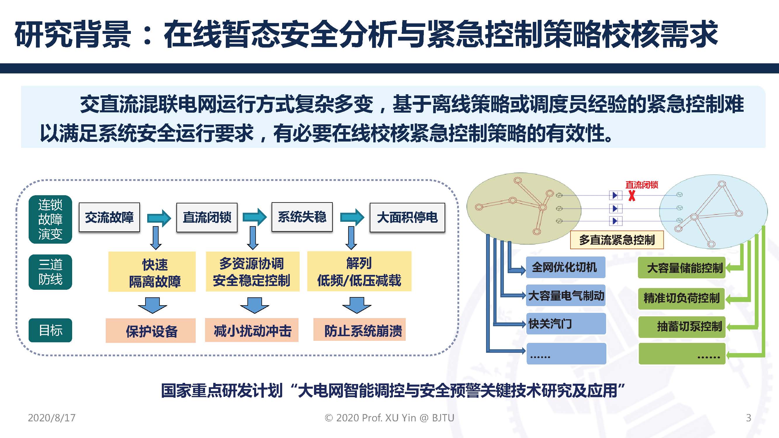 北京交通大学许寅教授：高压直流输电系统动态平均化建模及应用