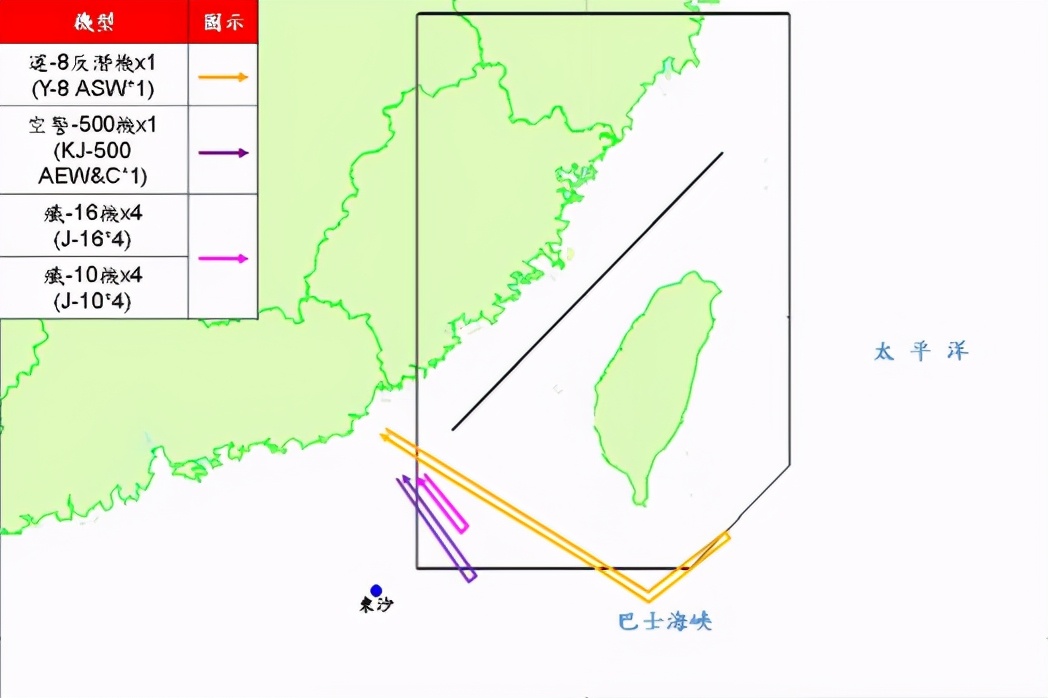 以武拒统死路一条，辽宁舰编队和十架军机出动