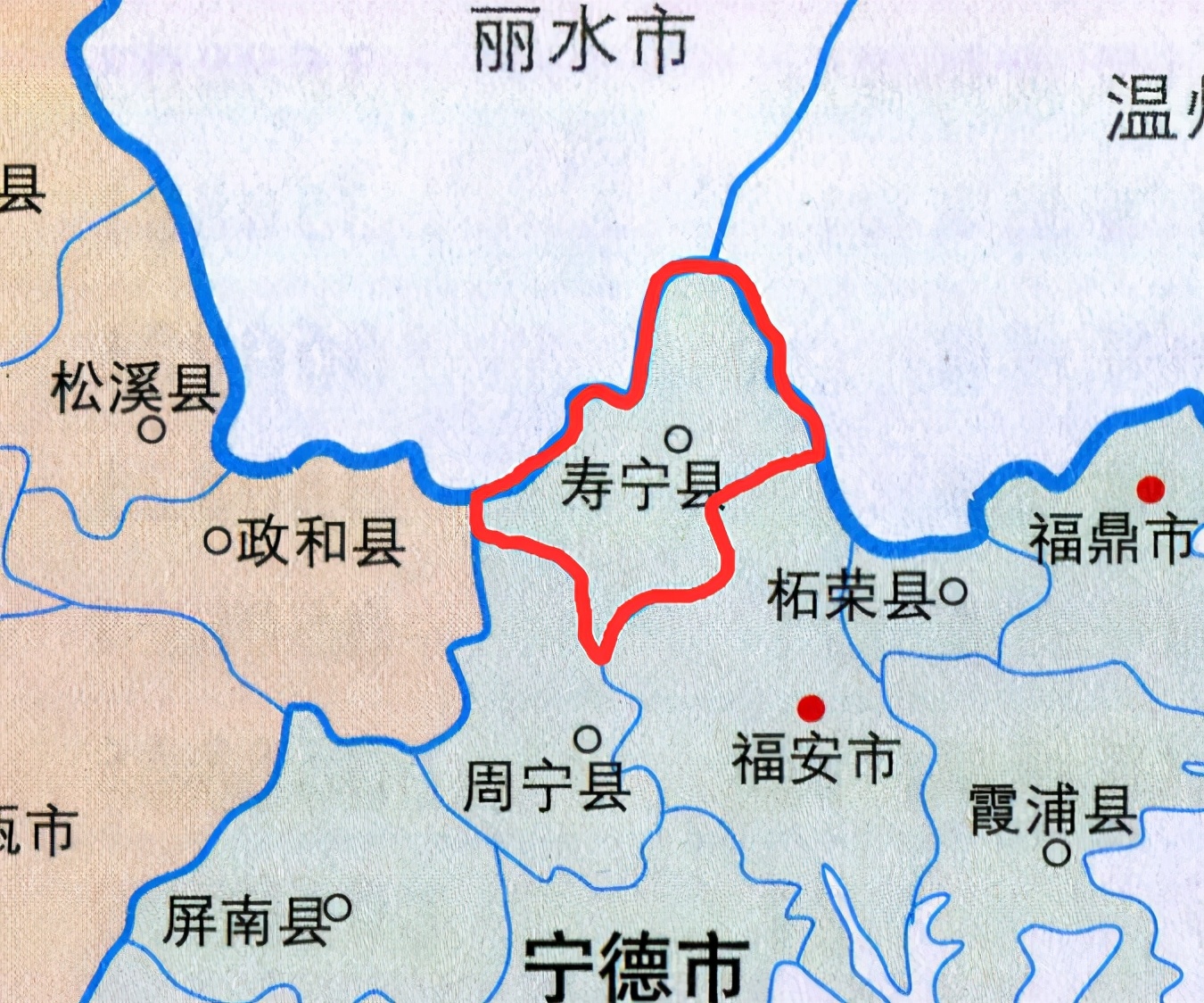 福建一个28万人口小县，被浙江三面包围，因矿民起义而建县