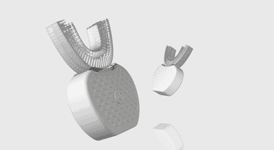 刷牙完全不用手？只需十几秒，360°无死角自动清