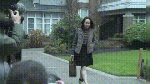 孟晚舟夫妇再同框！老公西装革履气质佳，默默