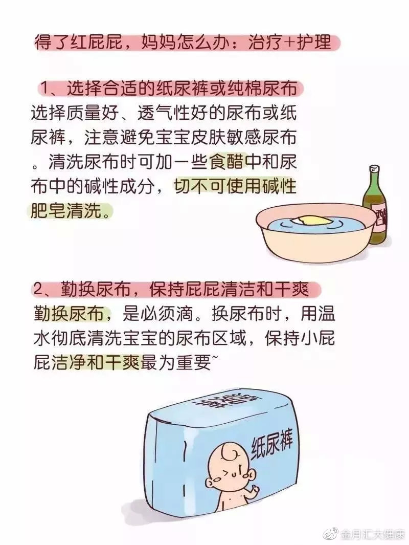 宝宝红屁屁怎么防治？记住 6 个步骤就够了