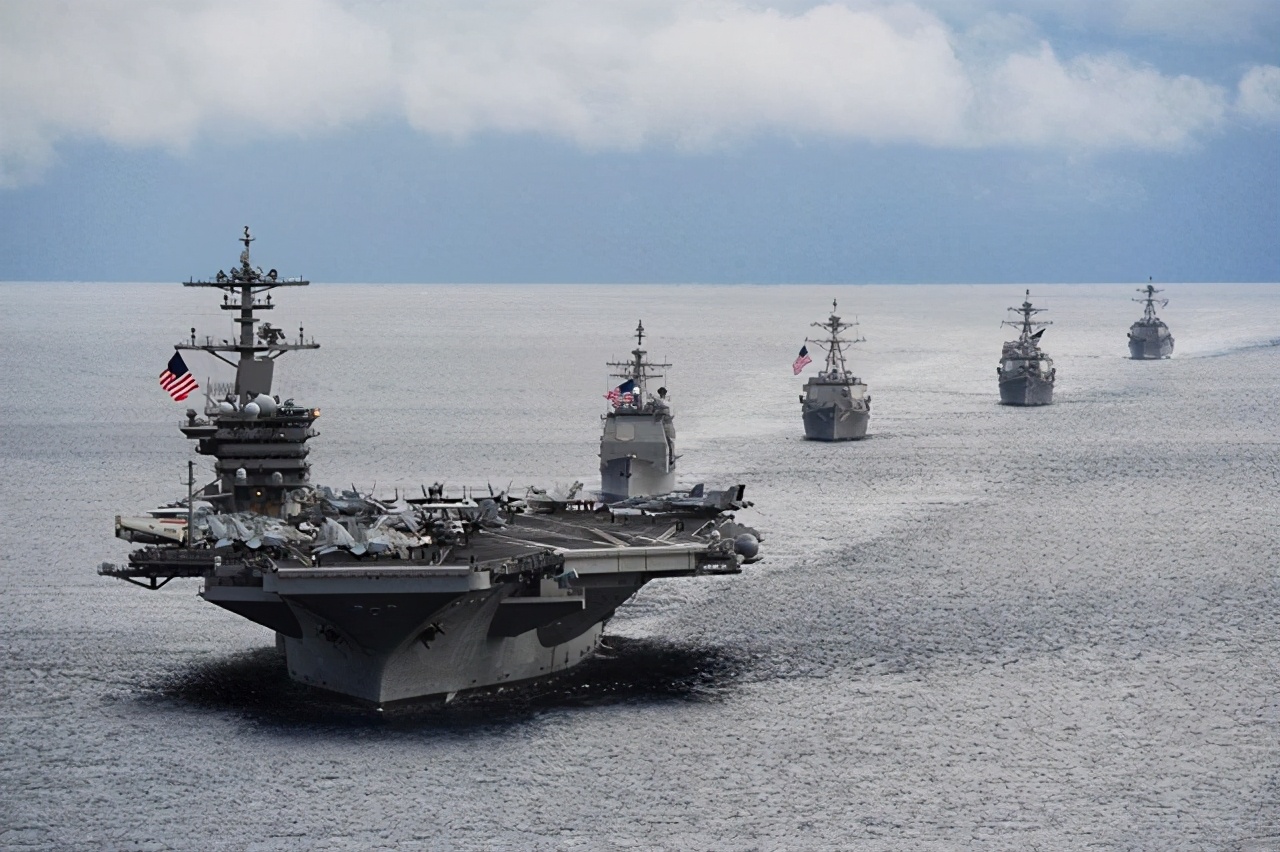 遼寧艦055大驅合體演訓，日本台灣心慌，美航母想來�同框�？