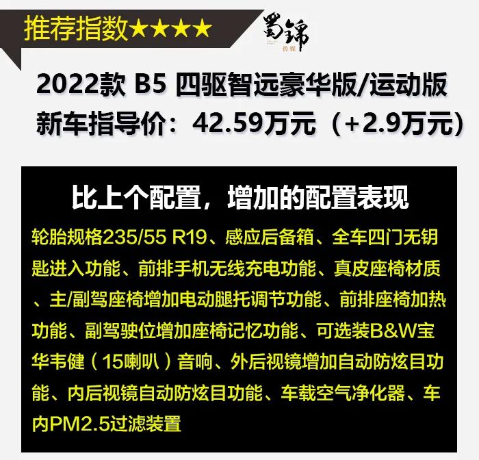 推荐B5四驱智逸豪华/运动版！新款沃尔沃XC60上市