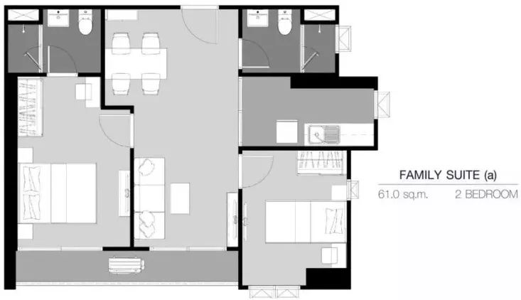 曼谷临铁公寓 Supalai Veranda Suk 117