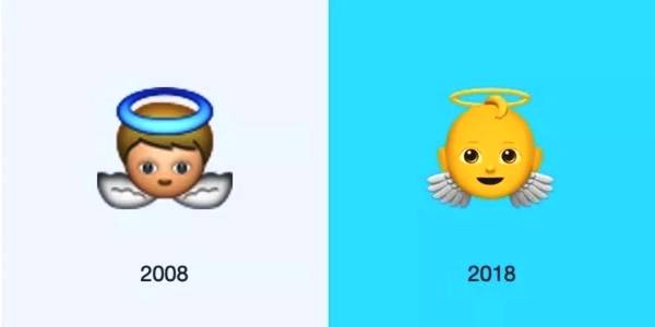 苹果的emoji表情十岁了