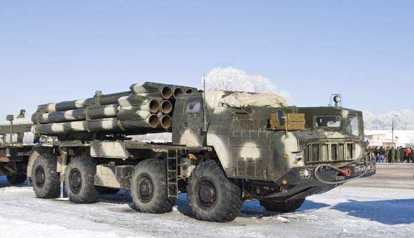 俄罗斯"龙卷风"火箭炮，被称为"死亡