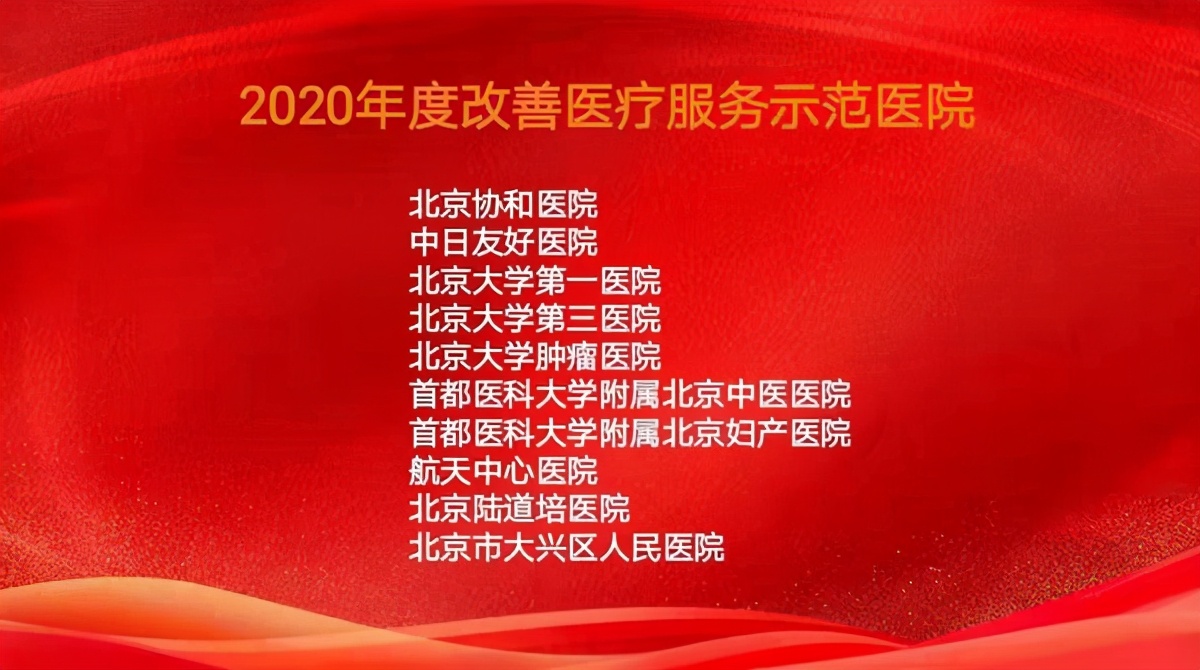 北京陆道培医院获得全国“改善医疗服务示范医院”称号