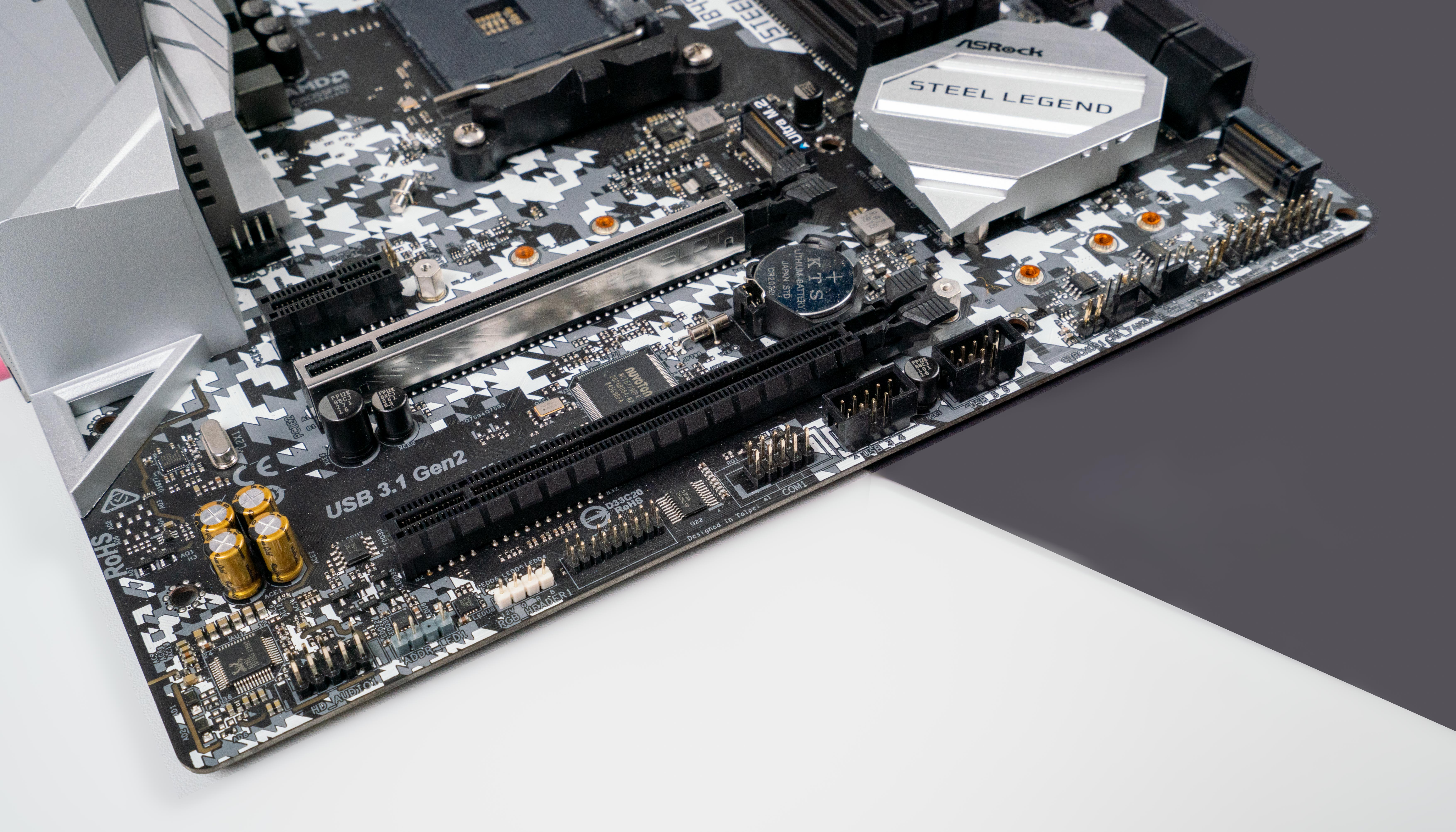 真的很能打老将华擎b450msteellegend主板