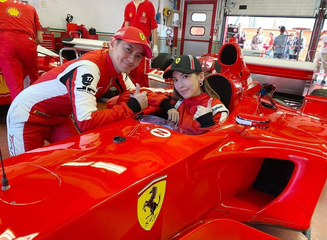 林志颖为12岁儿子庆生，Kimi身高直逼爸爸妈妈，父子同框像兄弟