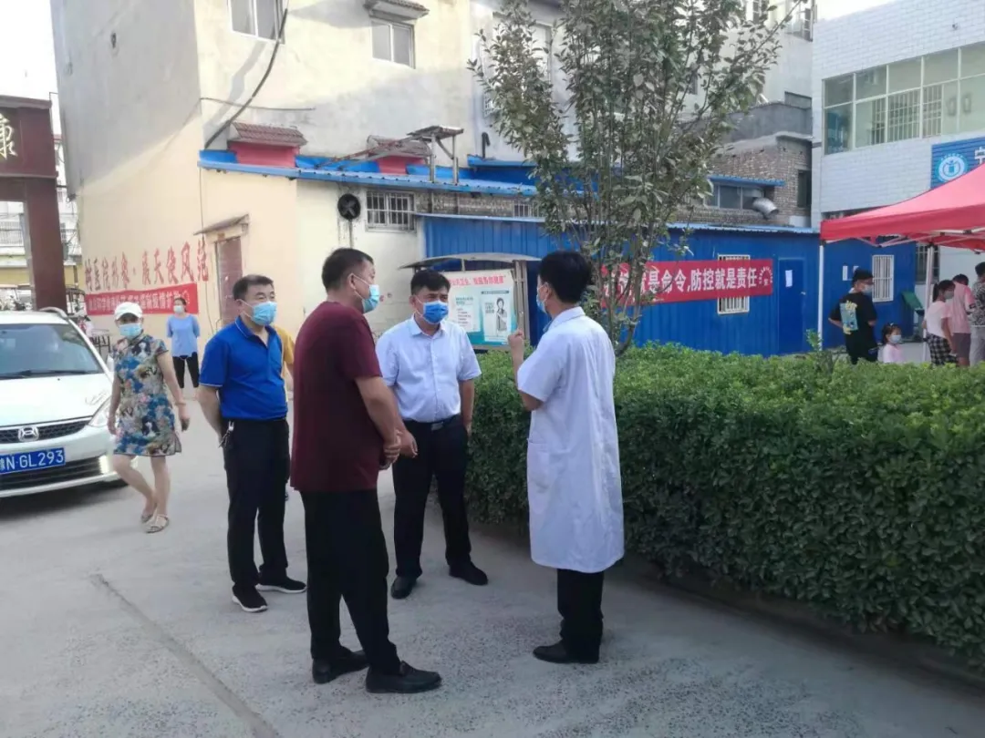 【特别报道】宁陵县级领导干部到基层单位督导检查疫情防控工作