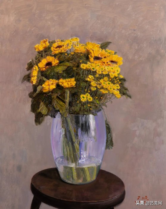 绽放——著名画家王力克笔下的生命之花