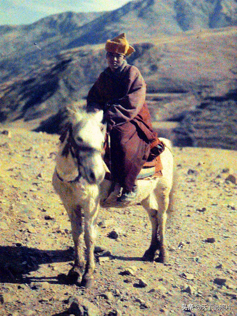 罕见的1931年神秘的西藏风景彩色老照片