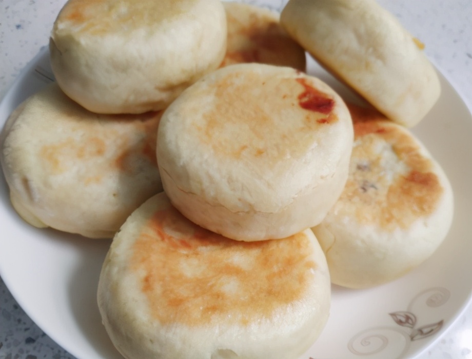  红豆发面饼的做法步骤图 发酵速度快还好-起舞食谱网