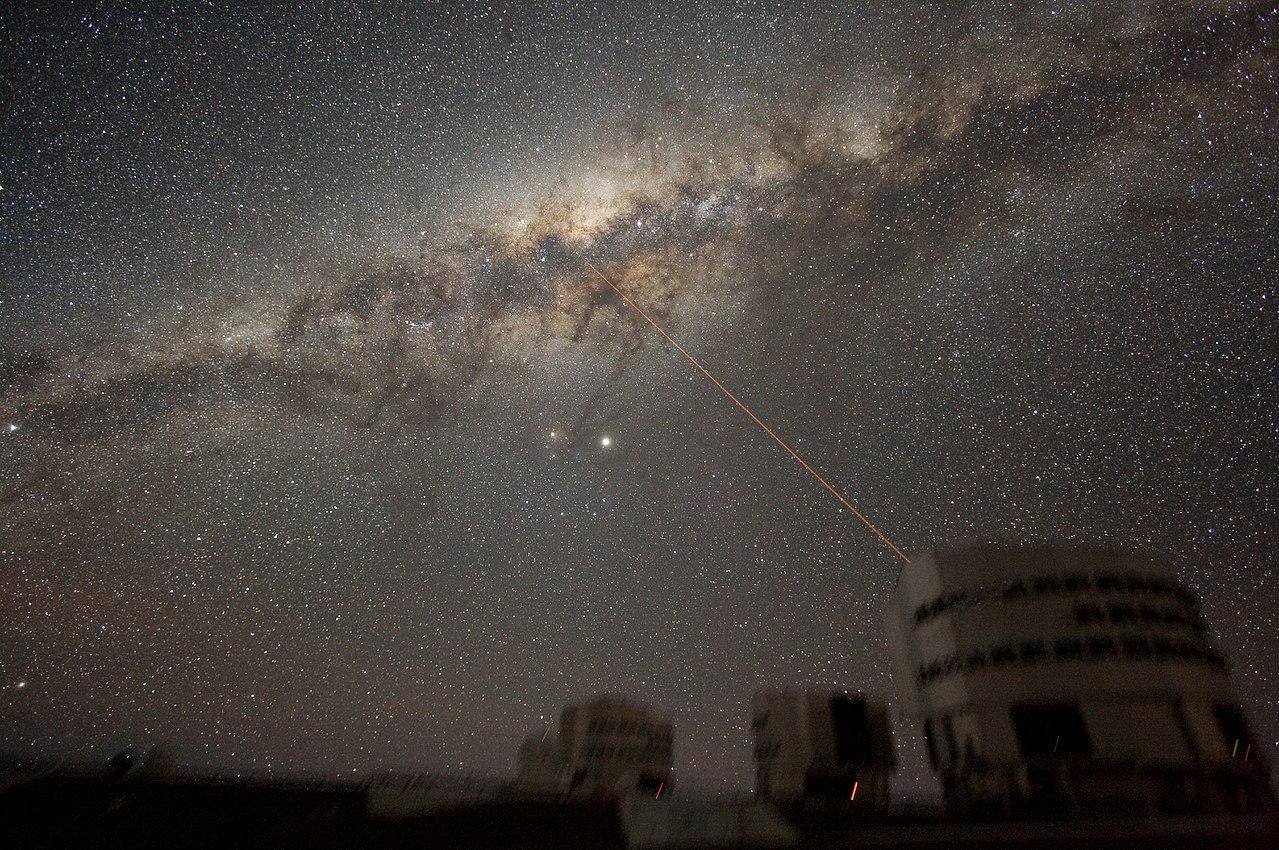 气体和尘埃吸收了可见光，我们要如何发现被银河挡住的星系？