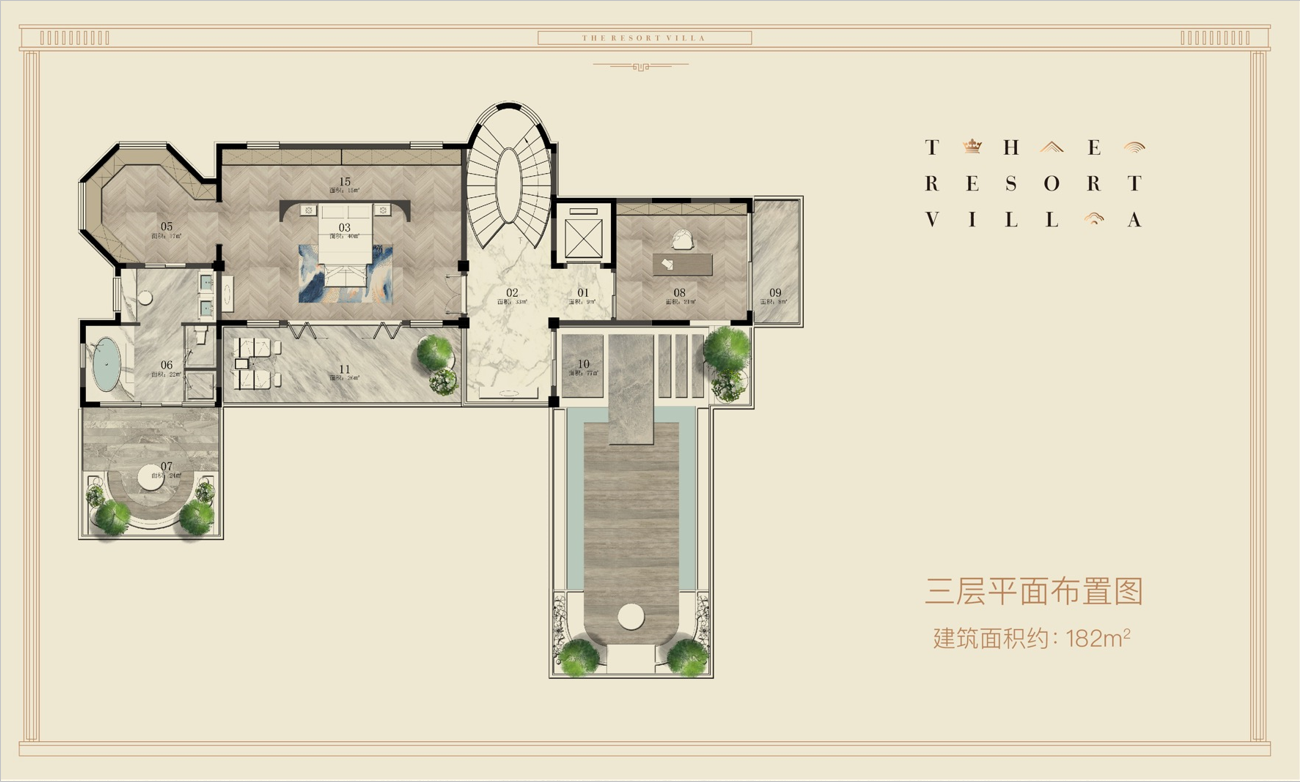 东亚御栖庄园 1128-2284㎡法墅十二院 企业家的大庄园