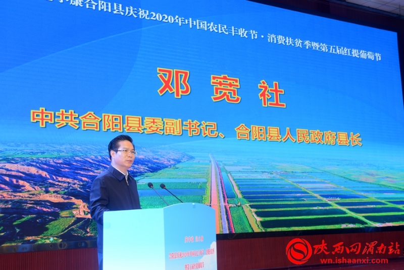 合阳县2020年农民丰收节暨第五届红提葡萄节开幕（组图）