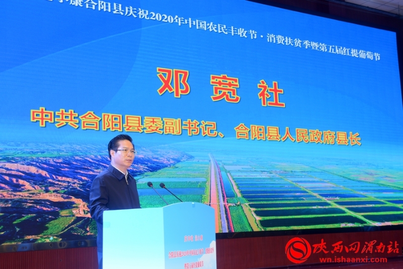 合陽縣2020年農(nóng)民豐收節(jié)暨第五屆紅提葡萄節(jié)開幕（組圖）