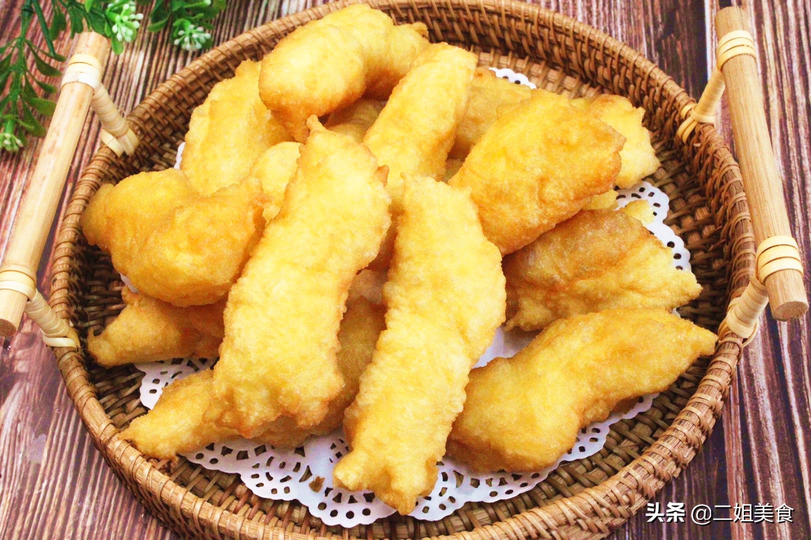 十分钟搞定的泡泡饼，比油条香，晚上发面早上做，孩子特喜欢