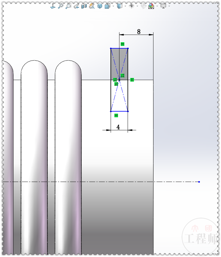 SolidWorks��ģ��ϰ�⣺CaTICs 3D-OK01