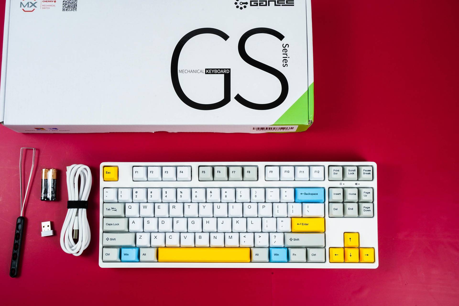 入门刚刚好,键盘侠体验GANSS GS87-G双模机械键盘