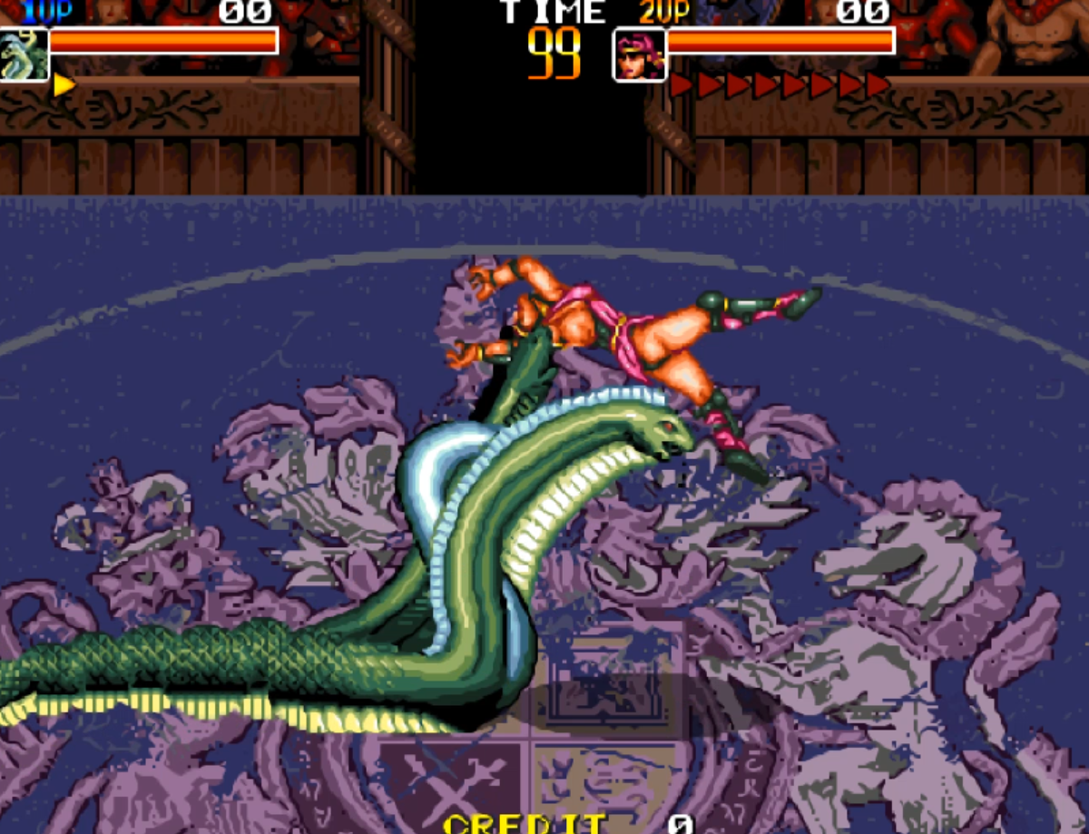 當(dāng)年玩街機游戲用過的騷操作，連女性NPC都不放過