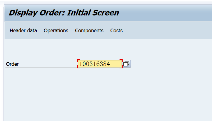 SAP PM IW33里查看维护订单相关的检验批