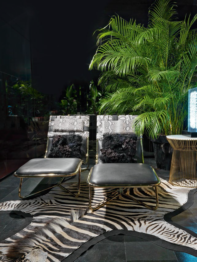 Roberto Cavalli Home夏日丛林系家具，狂野之外的惊喜