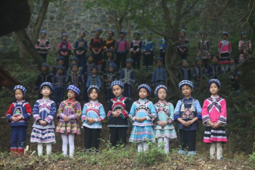 贵州望谟：布依族同胞盛装欢度传统节日“三月三”