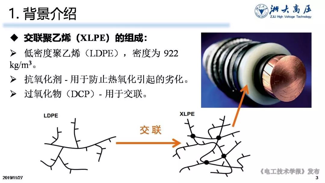 浙大陈向荣教授：用电压稳定剂提高聚乙烯耐电性能及延长服役寿命