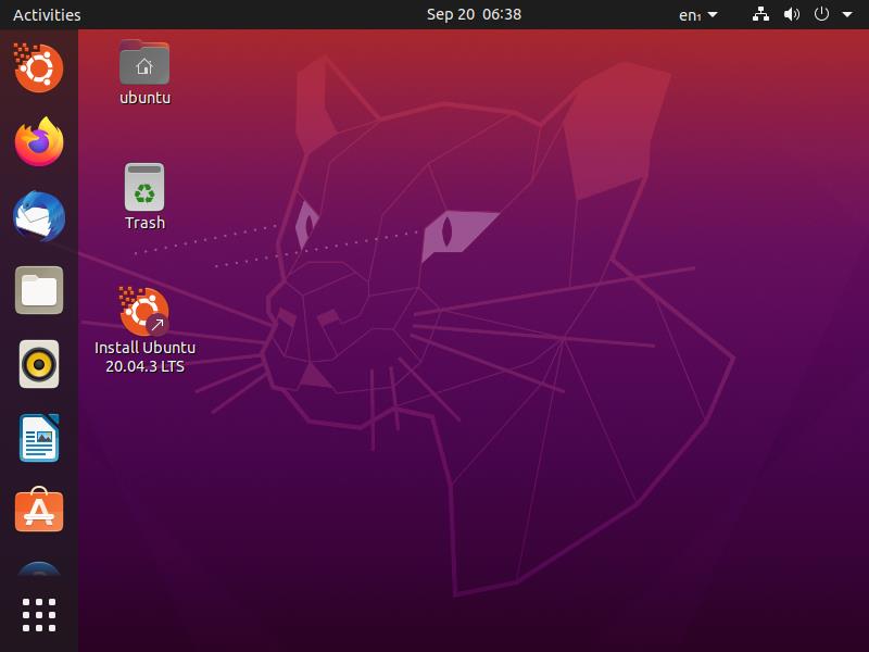 在vmware搭建好的虚拟机上安装正式版ubuntu linux系统