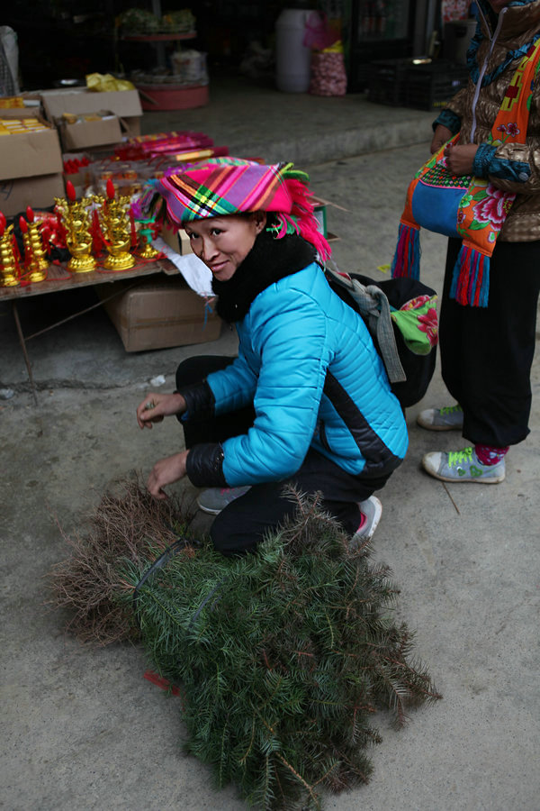 广西沿边公路的最后一个圩场：那坡弄合村 广西,沿边,公路,最后,最后一个