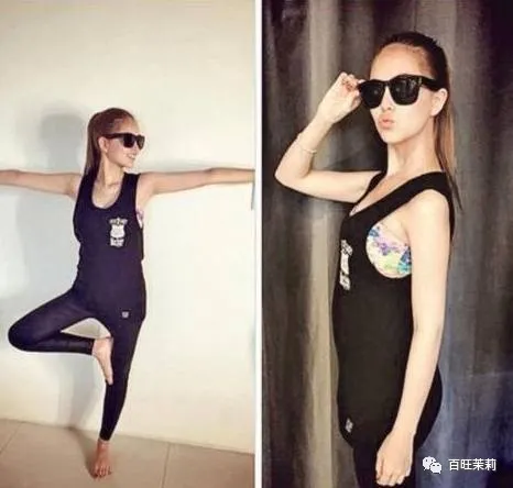 女明星怀孕终于不用比腰细了