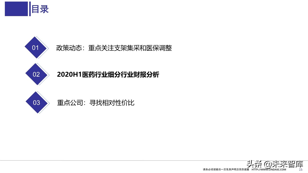 医药行业上半年财报分析：寻找具有相对性价比的公司