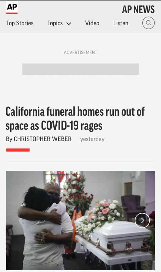 北美觀察丨醫院如戰場，冷凍屍體成常態，仍擋不住美國8000萬人假日出遊