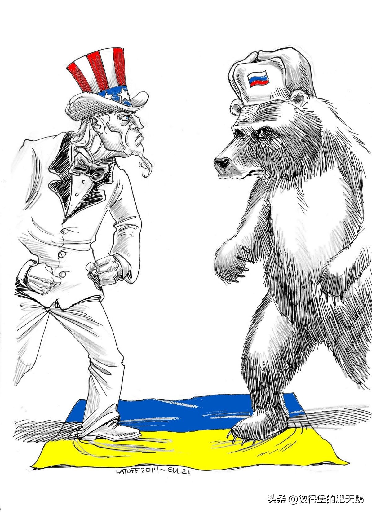 乌克兰和俄罗斯之间如果爆发战争，对美国而言