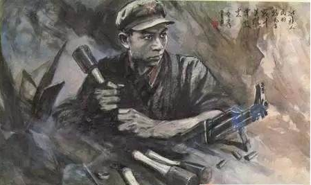 对越反击战，班长独自杀入越军阵地，荣立一等