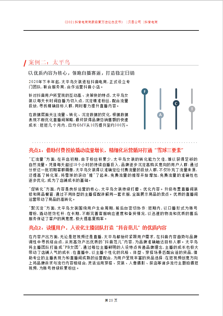 「建议收藏」2021抖音电商商家经营方法论白皮书