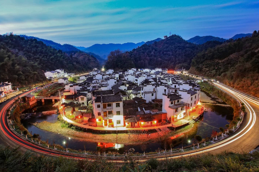 A "washbasin village" in Jiangxi, the scenery is as beautiful as Zhouzhuang, it is called "Chinese Bagua Village"