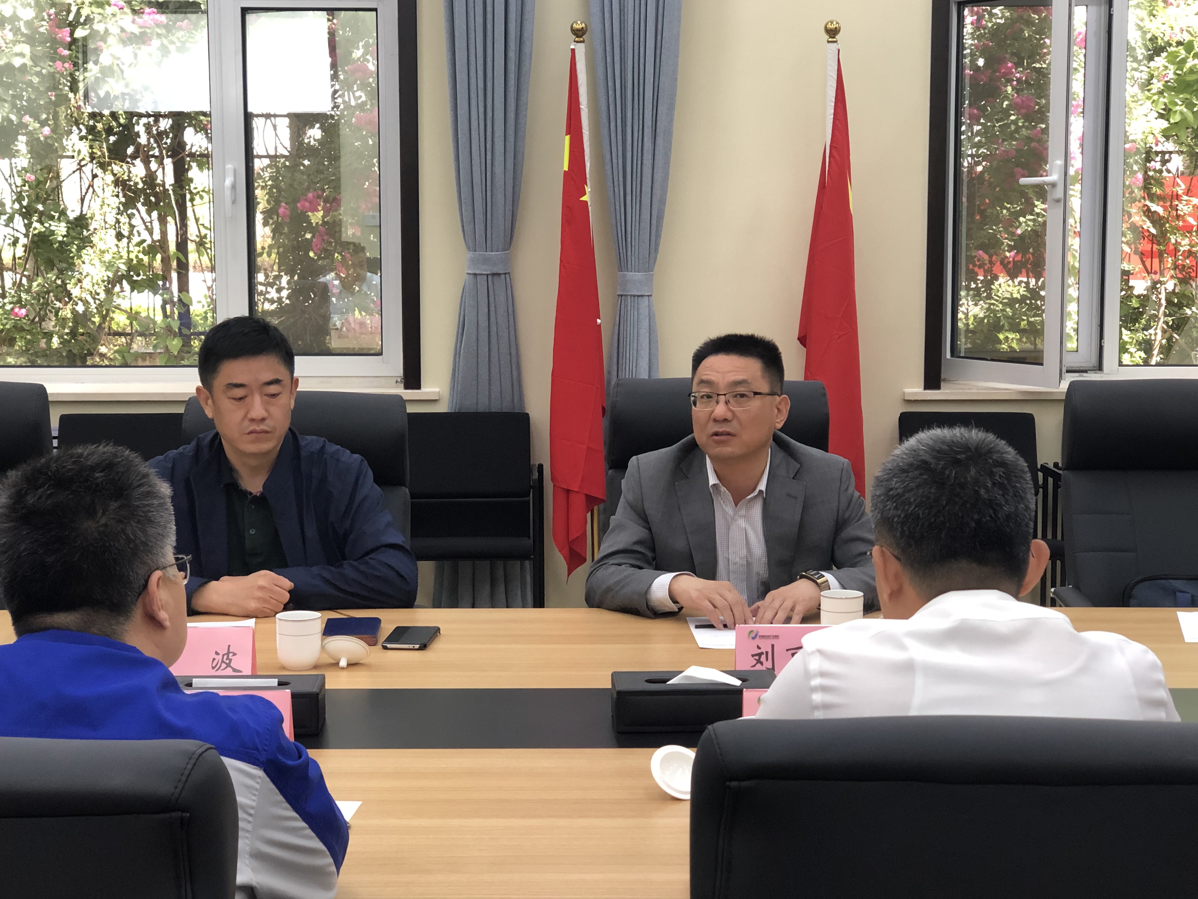 副区长刘可鑫到济南新材料产业园区督导环保工作