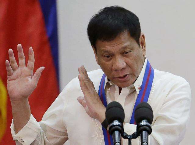 反对美国只是装样子？杜特尔特真面目被揭开，