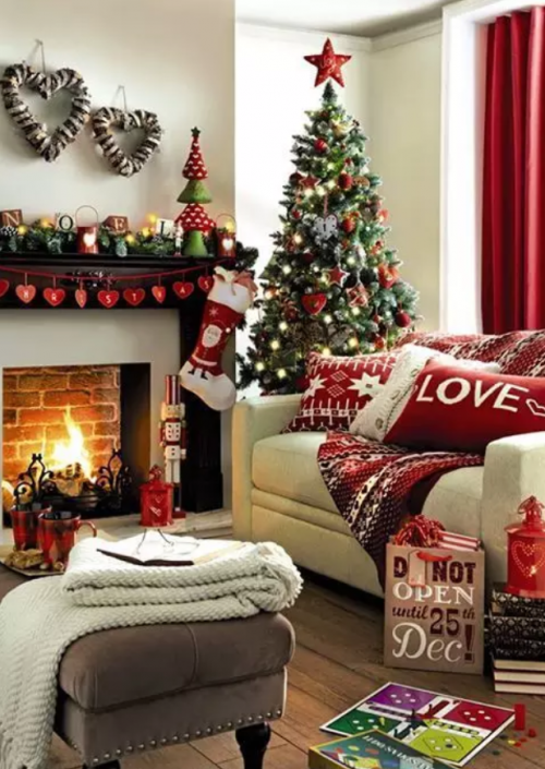 德爱威内墙漆打造的这个圣诞之家 你喜欢吗？