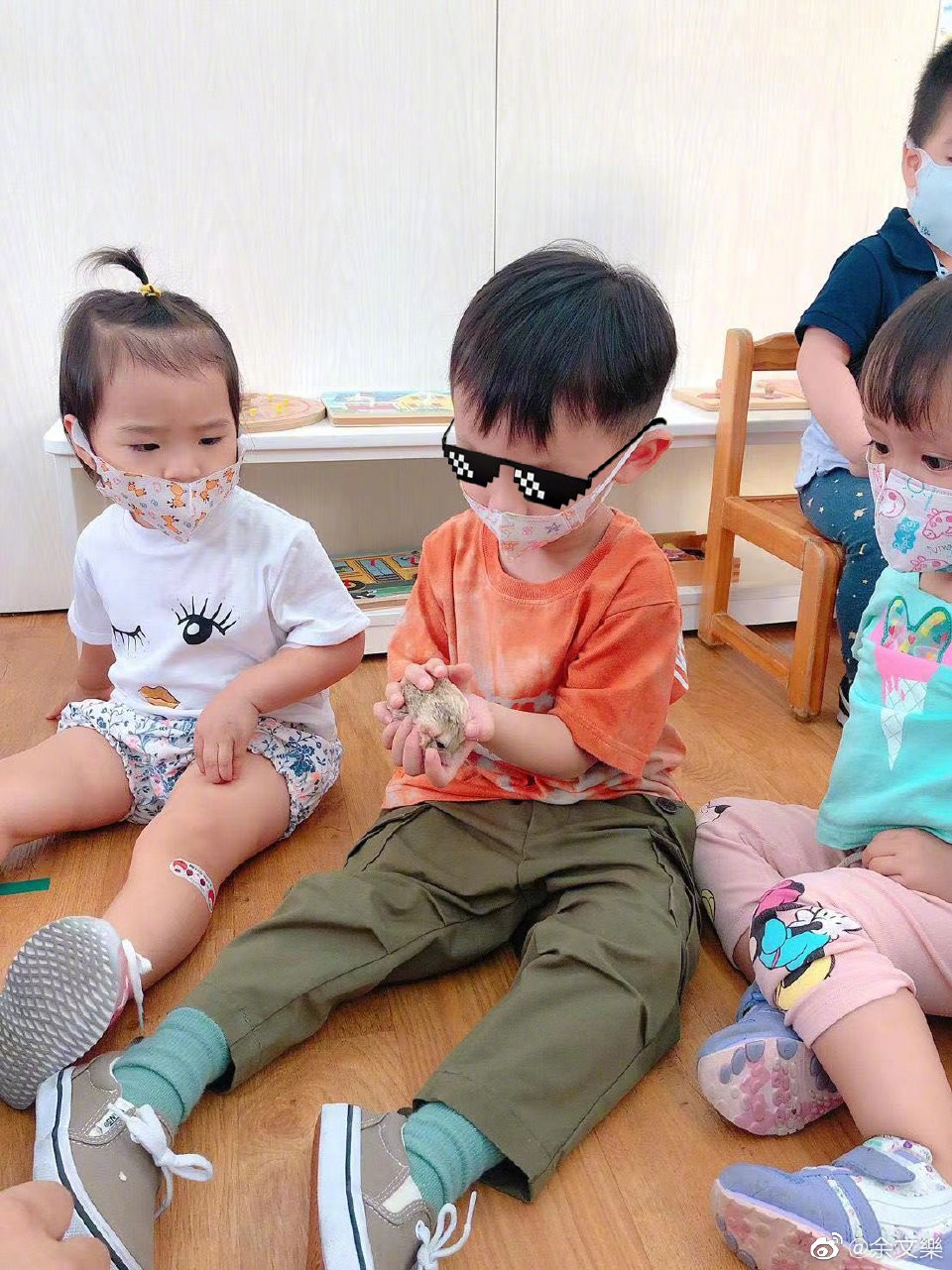 余文樂3歲兒子勇敢與蛇和青蛙接觸，小小年紀顏值高​​，帥氣會把妹