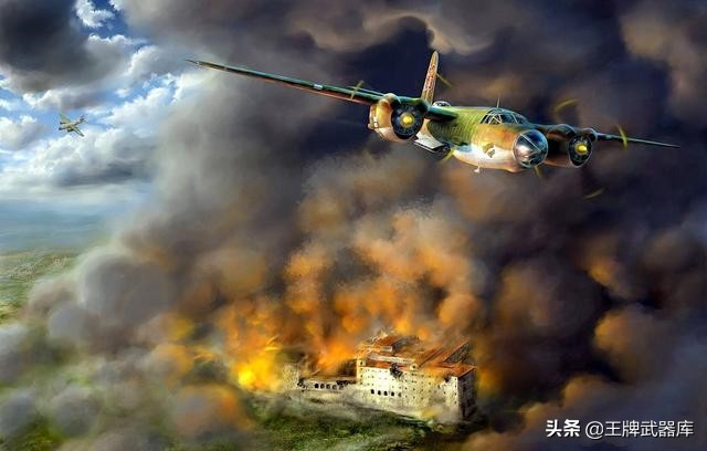 二战期间德国陆军的催命符，美国的中型轰炸机，B-26“掠夺者”