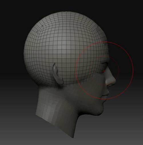 教学｜zbrush雕刻头发笔刷介绍，巧用工具可以事半功倍哦